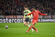 Sane squandered Bayern Munich's best chance of the night.